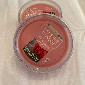 Yankee Candle easy melt cup ~ "Apricot Rose"